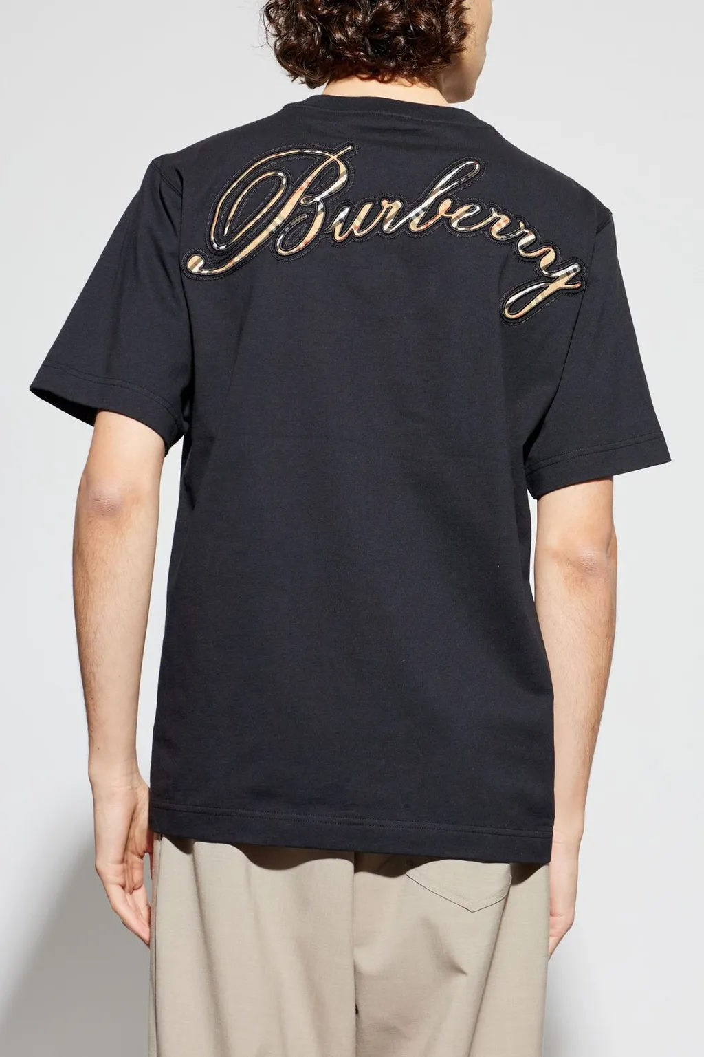 Logo Embroidered Crewneck T-Shirt