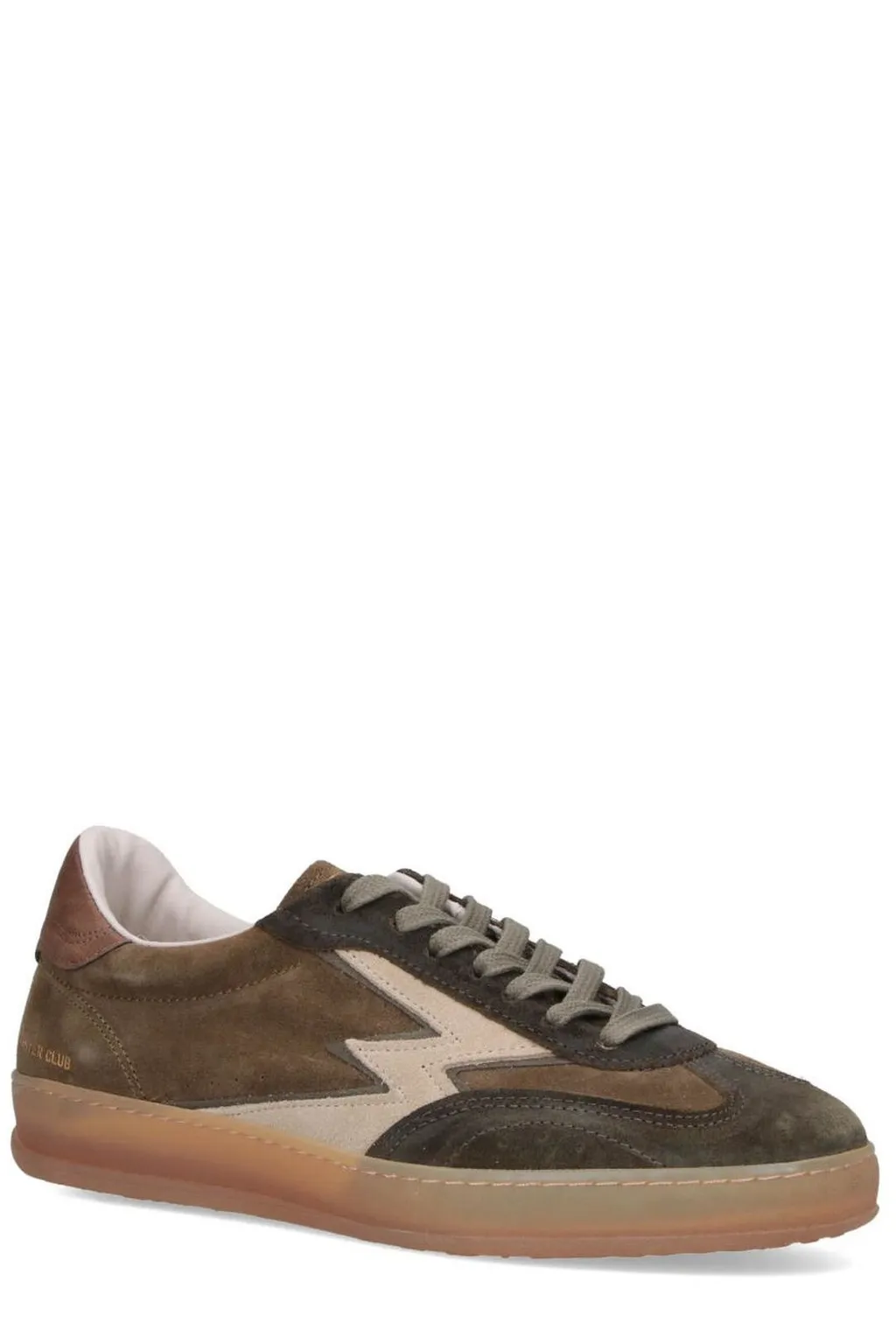 Lightning-Bolt Lace-Up Sneakers