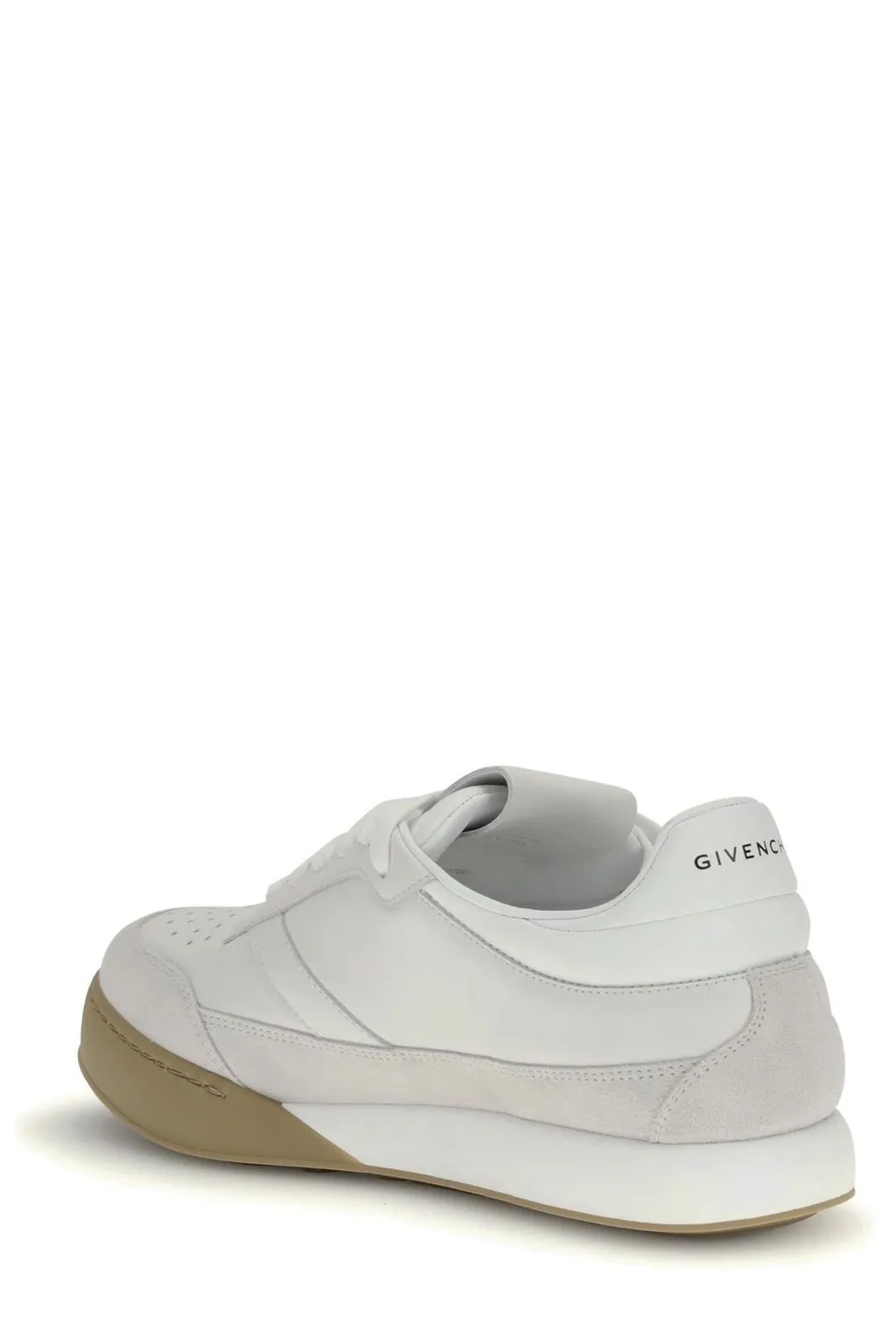 Round-Toe Low-Top Sneakers