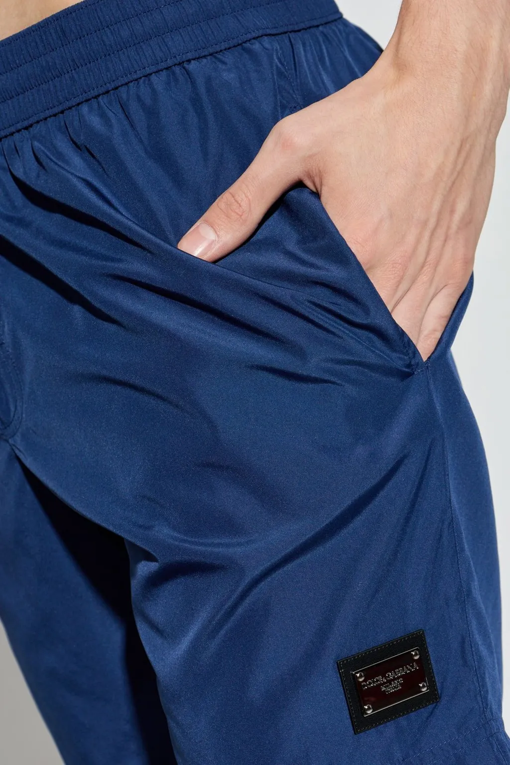 Logo Plate Swim Shorts