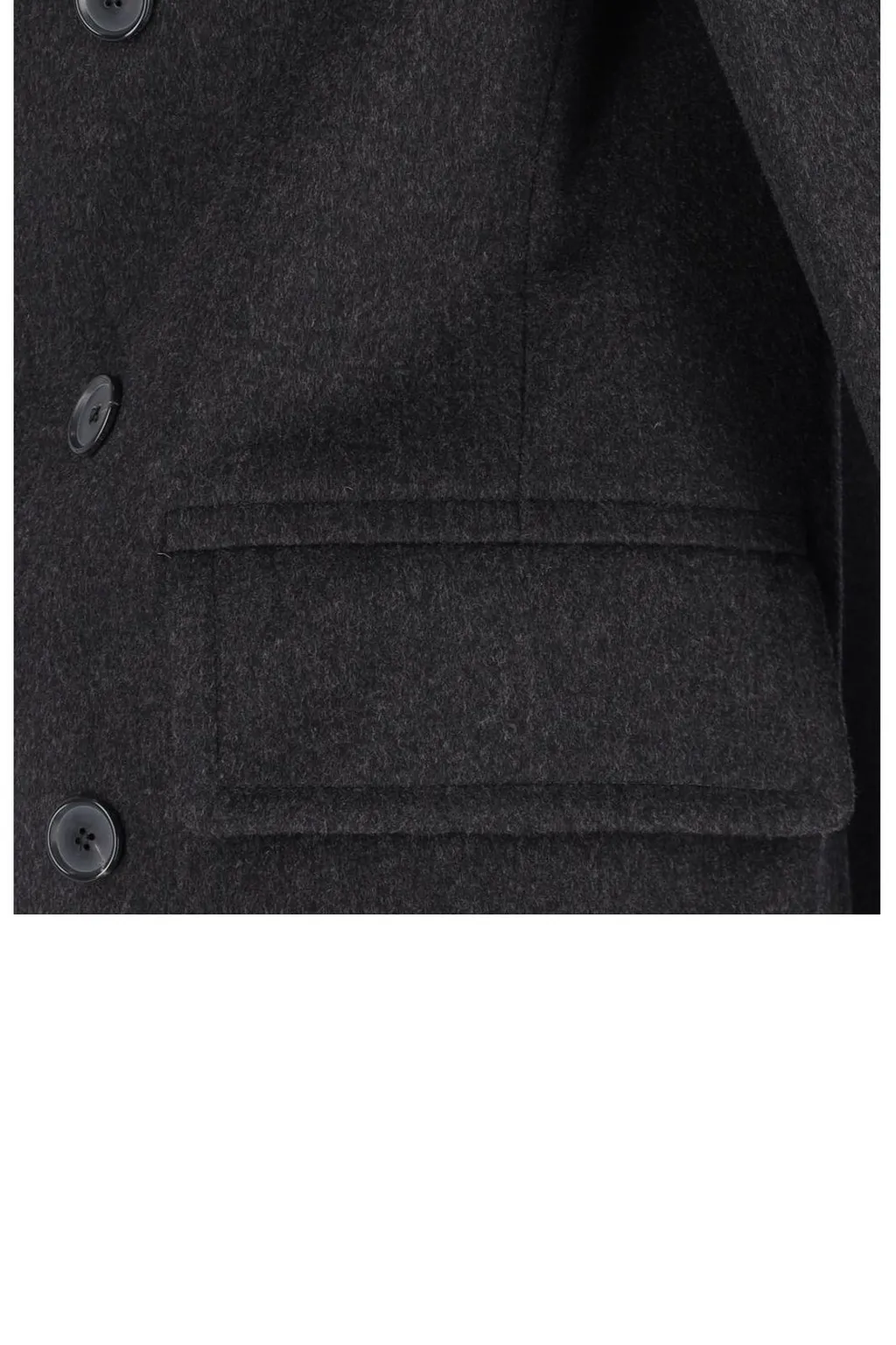 Double-Breasted Long Coat