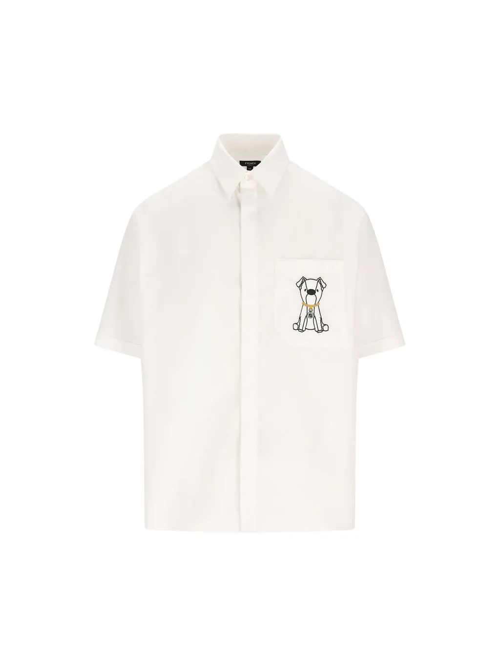 Logo Embroidered Short Sleeved Shirt