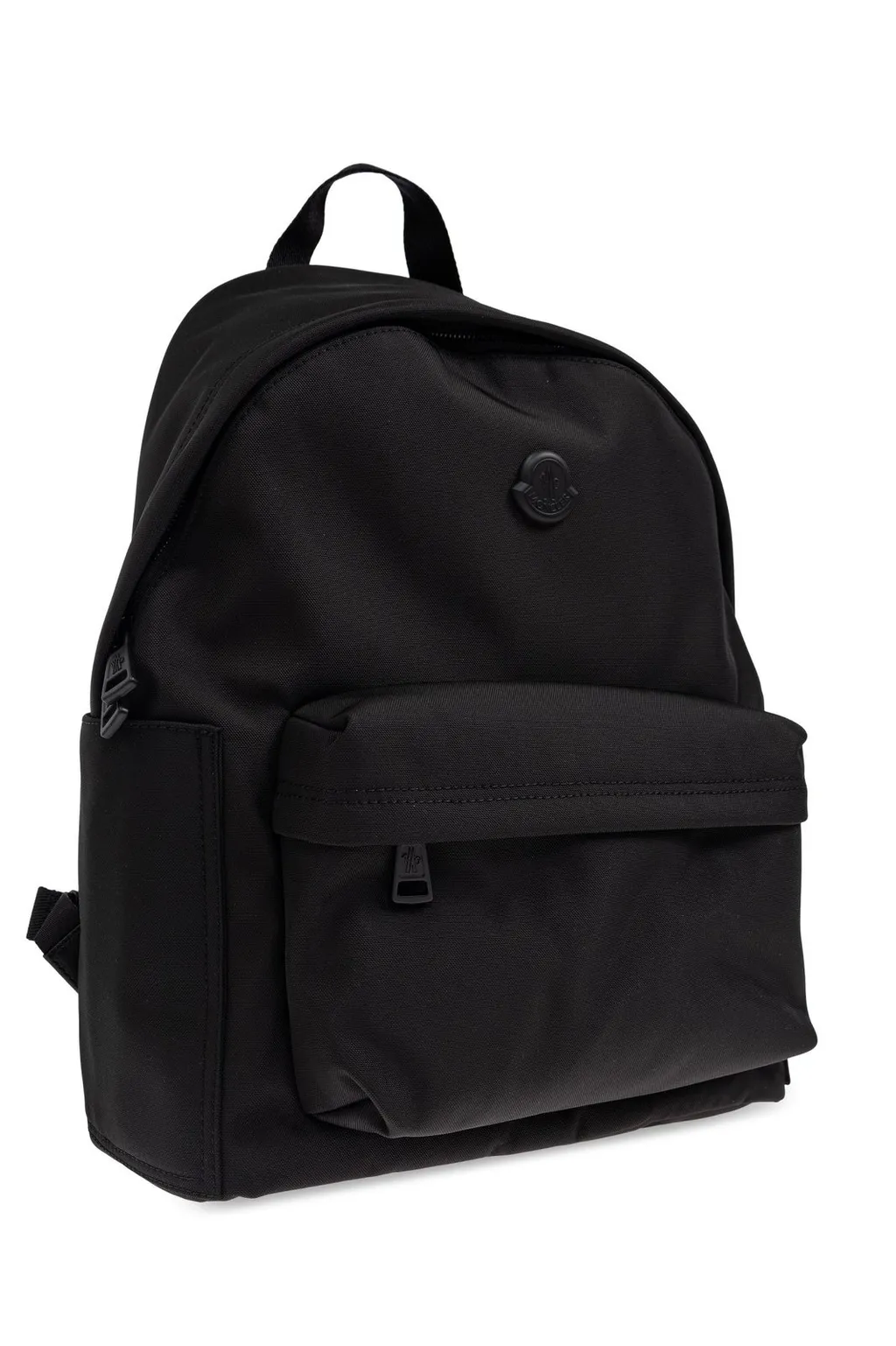 Logo Patch Zipped Backpack