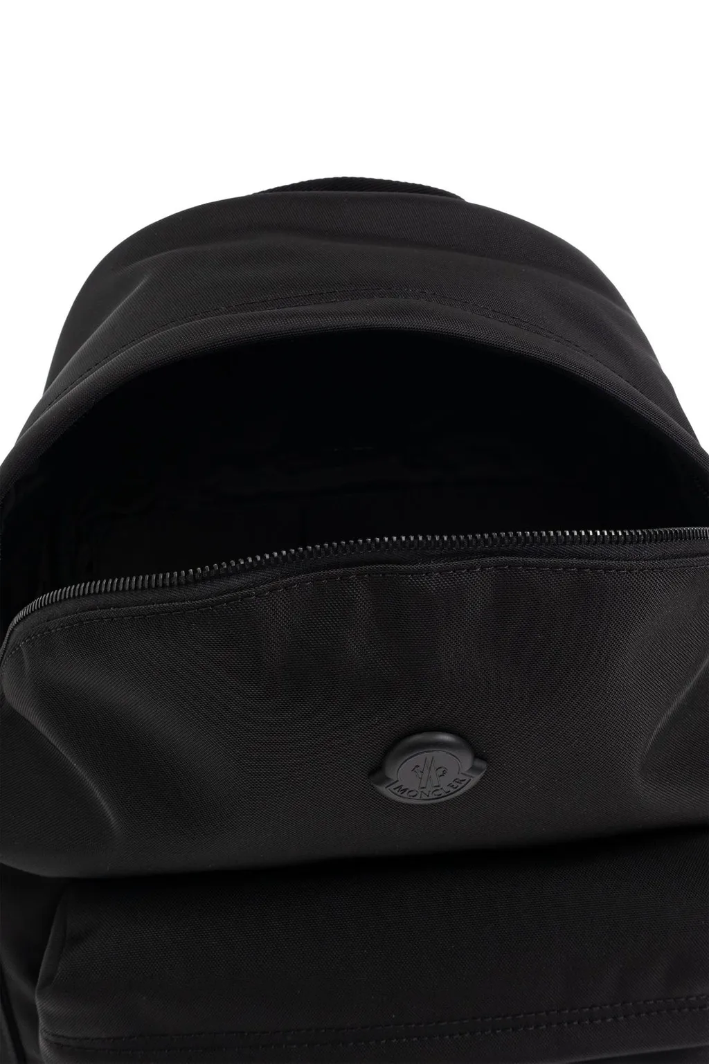 Logo Patch Zipped Backpack