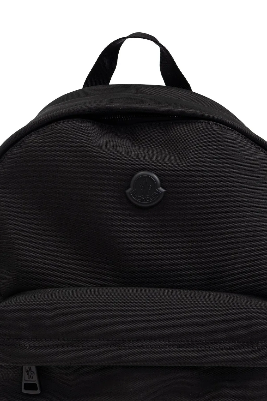Logo Patch Zipped Backpack