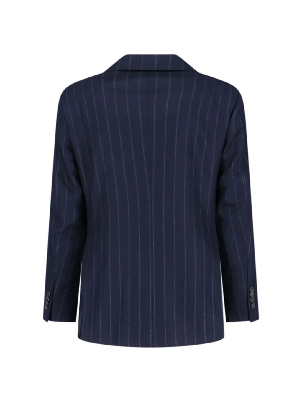 Pinstriped Long Sleeved Suit