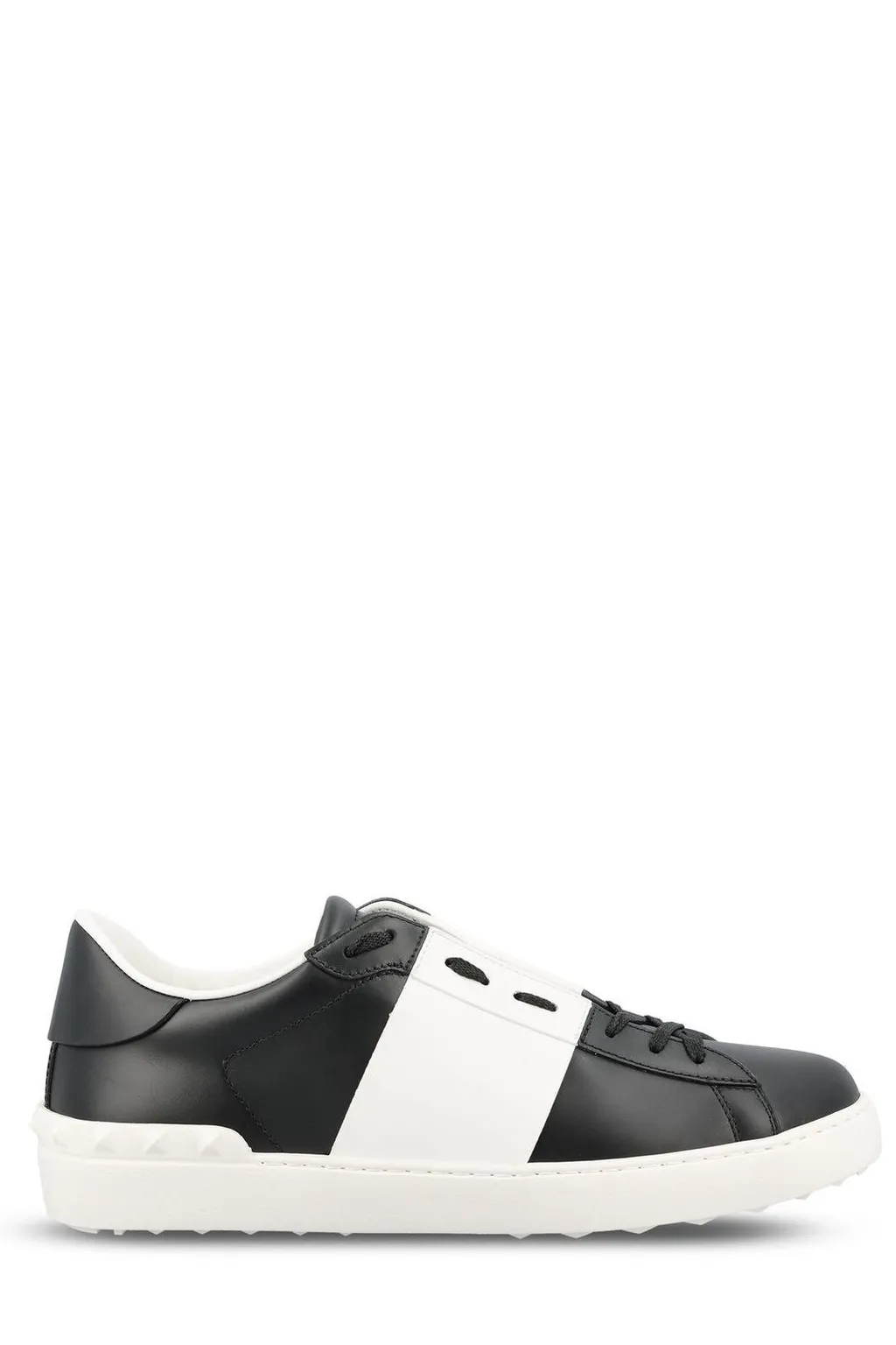 Open Lace-Up Sneakers