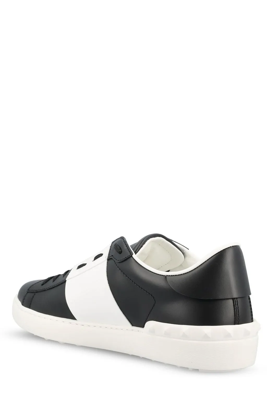 Open Lace-Up Sneakers