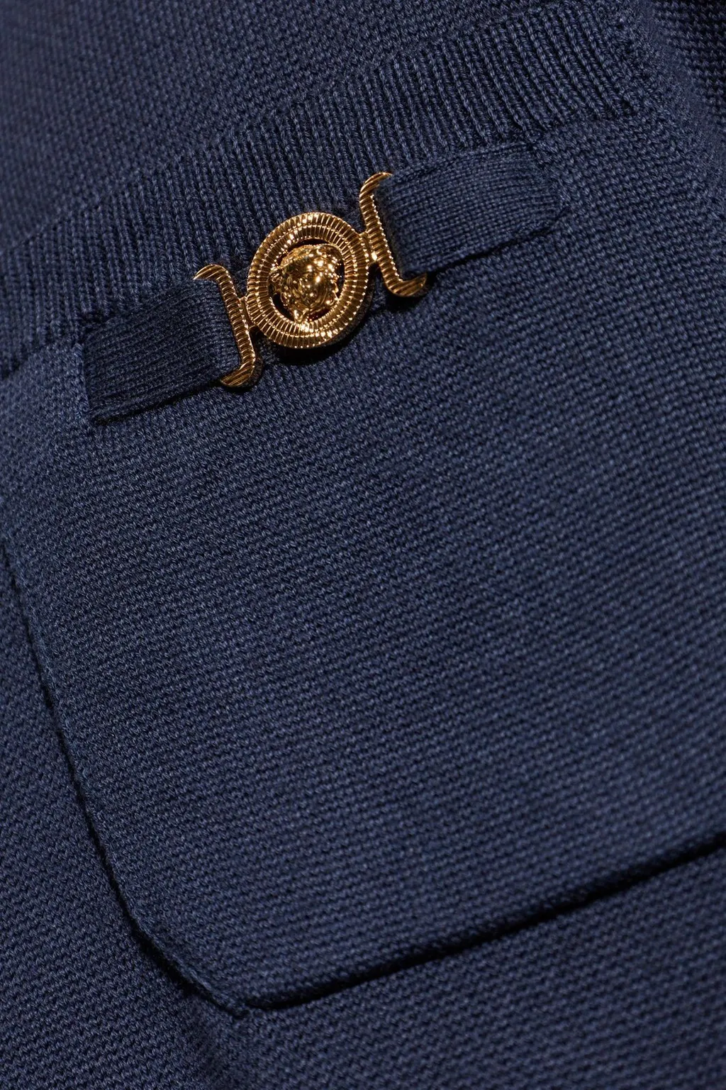 Medusa Zipped Cardigan