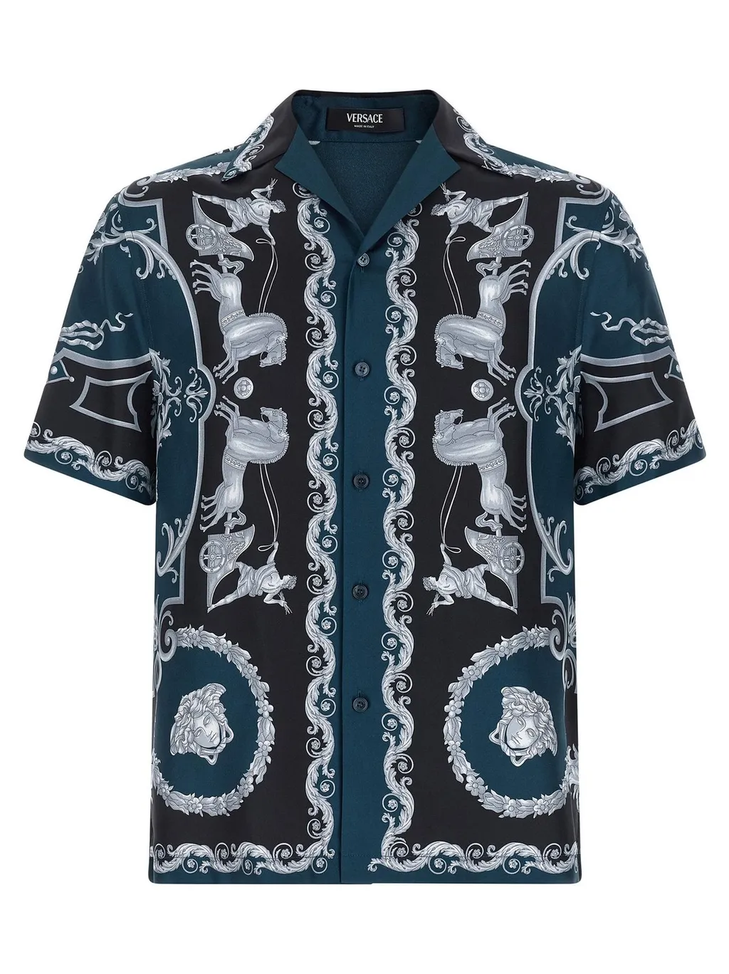 Baroque Printed Short-Sleeved Shirt
