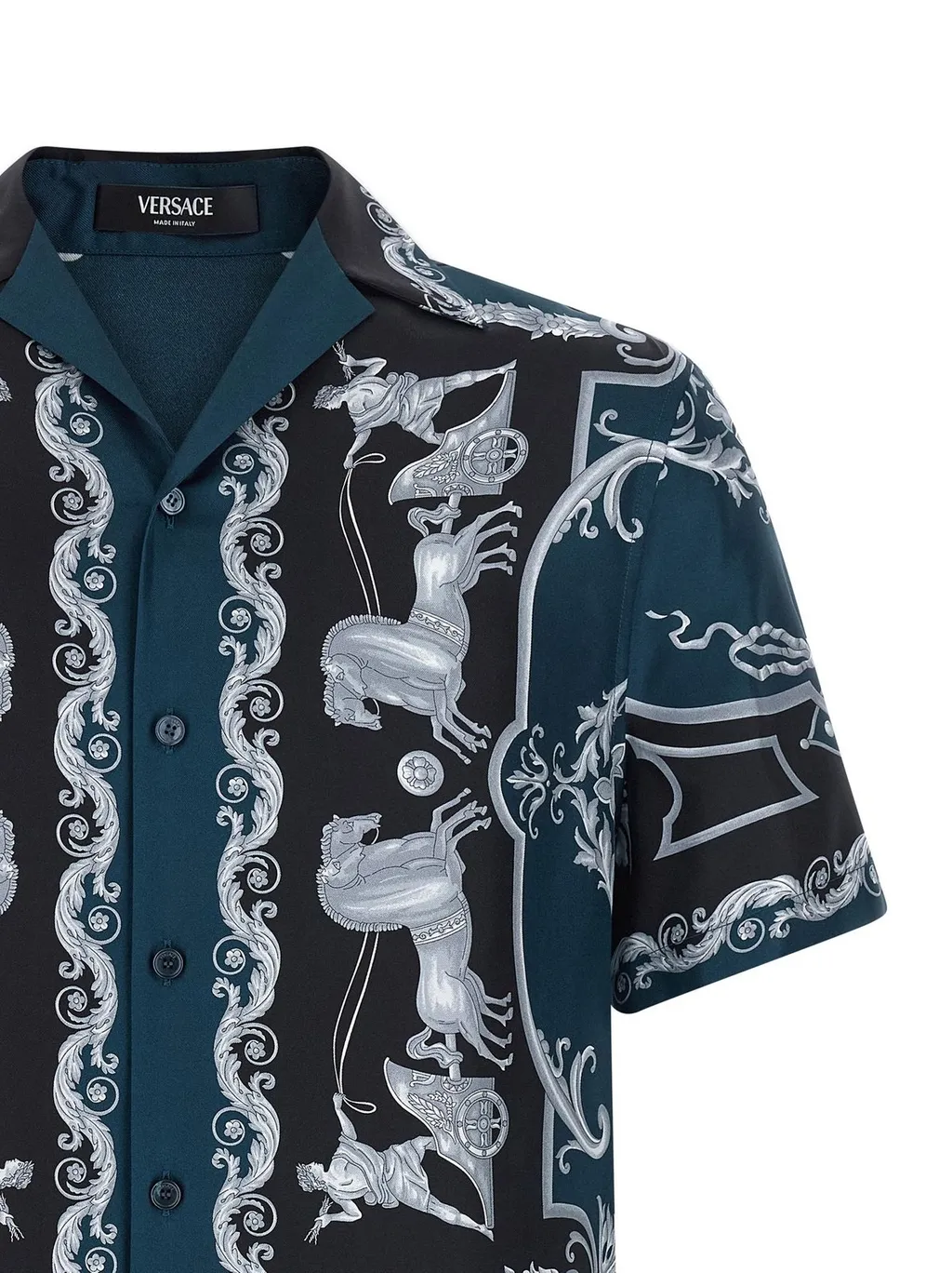 Baroque Printed Short-Sleeved Shirt