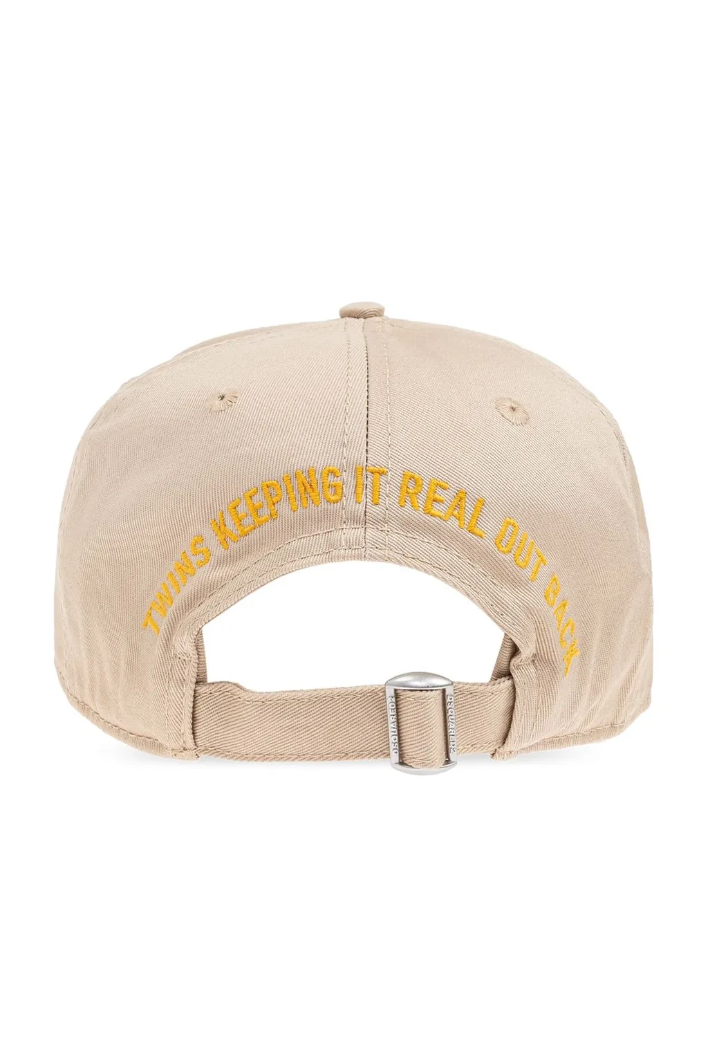 Logo Patch Distressed Baseball Cap