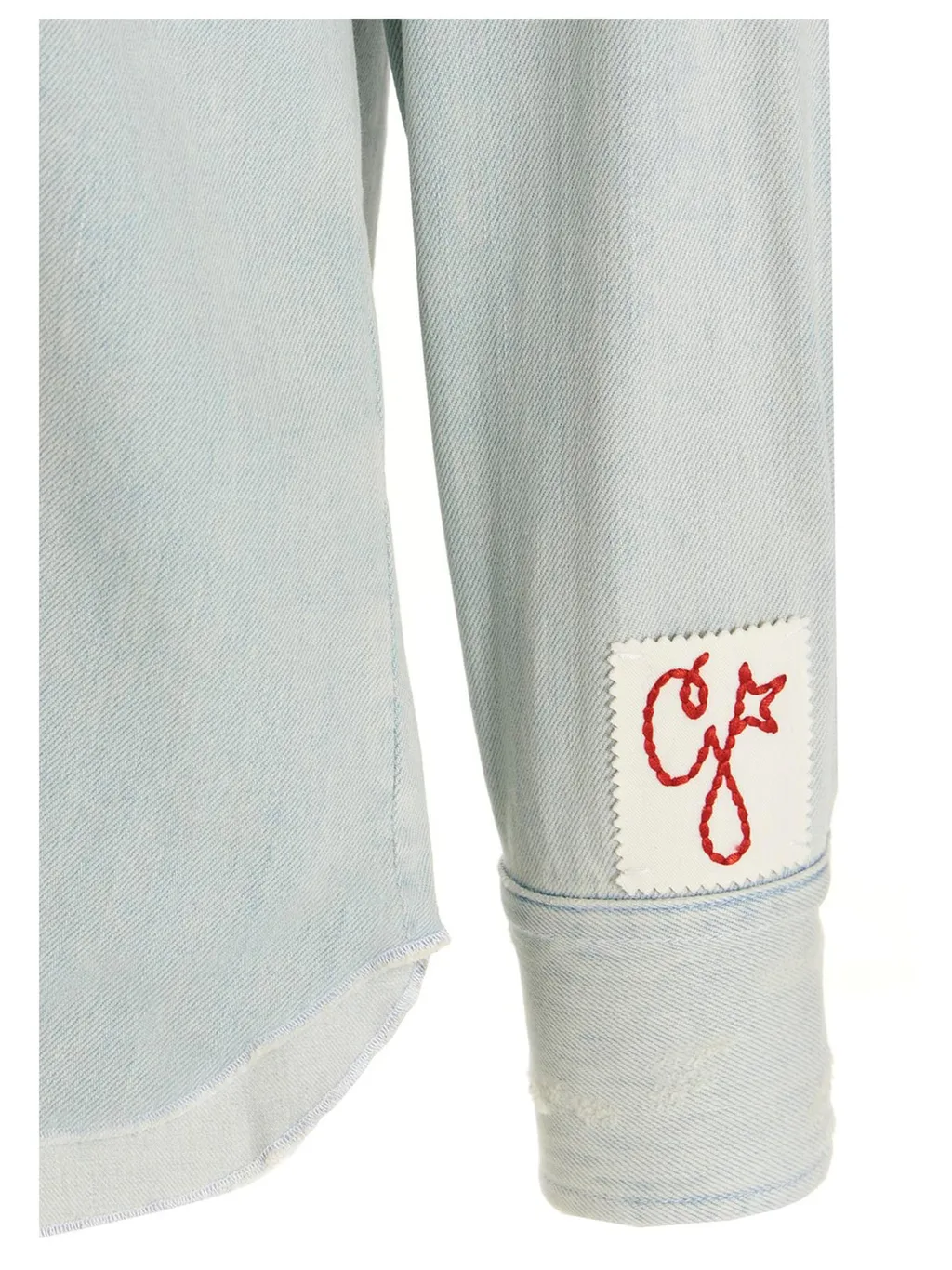 Logo Patch Buttoned Shirt