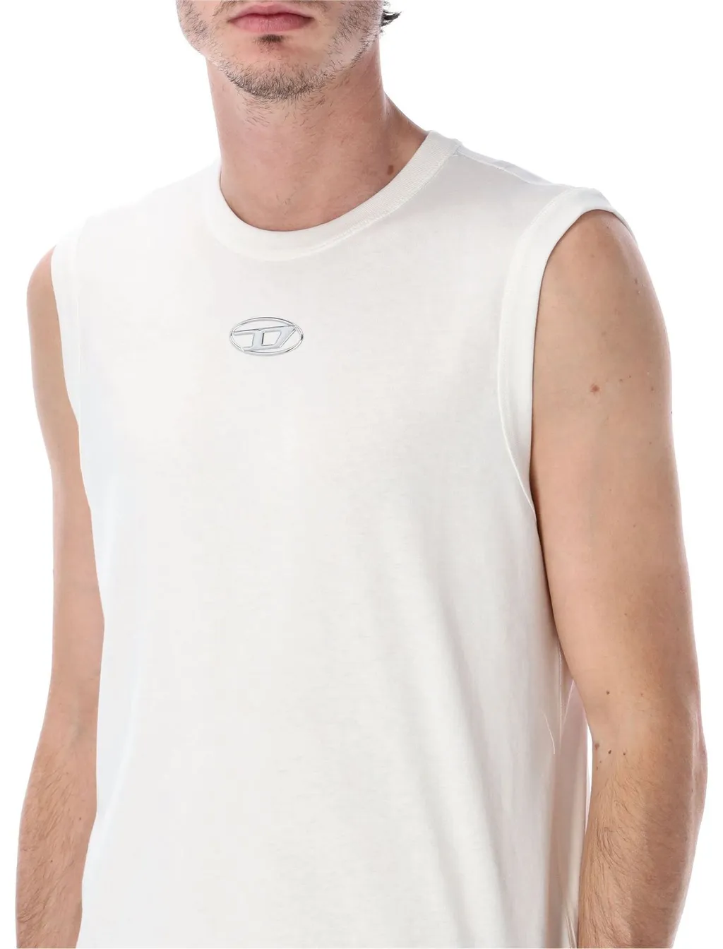 T-Bisco-Iod Metallic Oval D Tank Top