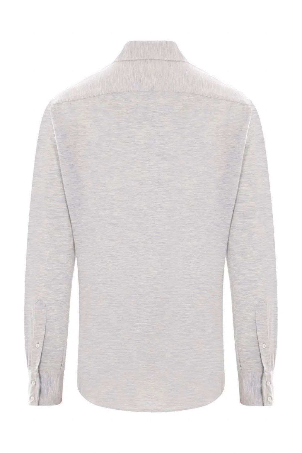 Button-Up Long-Sleeved Shirt