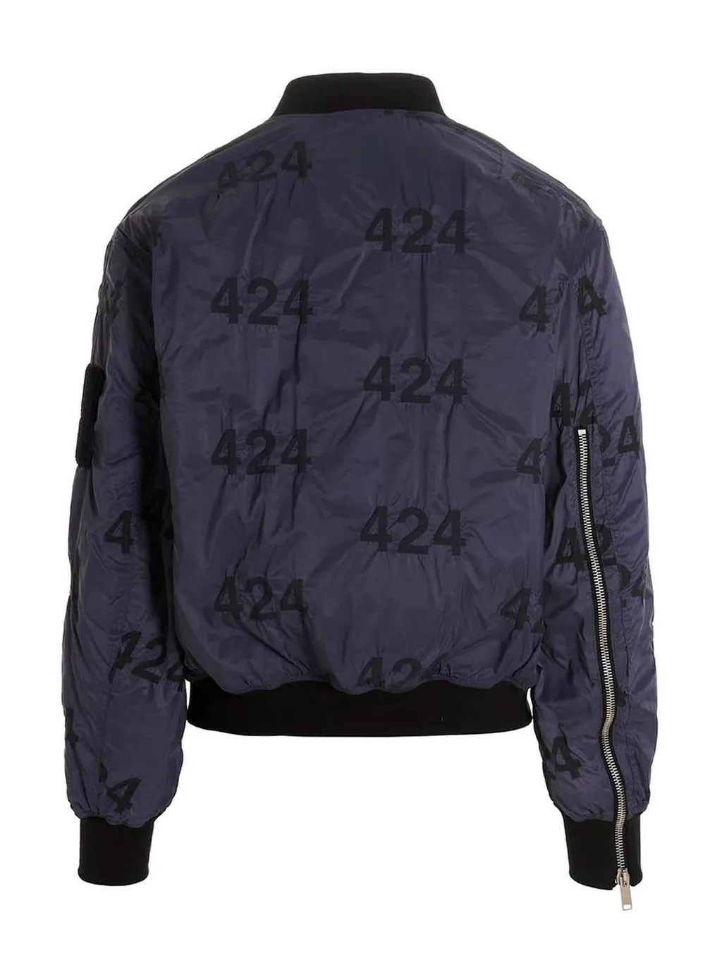 Reversible Emblem Bomber Jacket