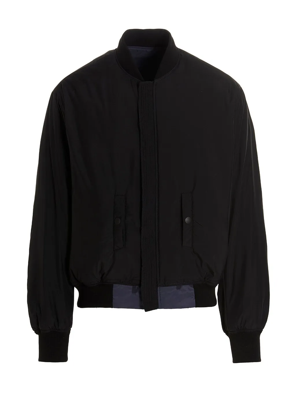 Reversible Emblem Bomber Jacket