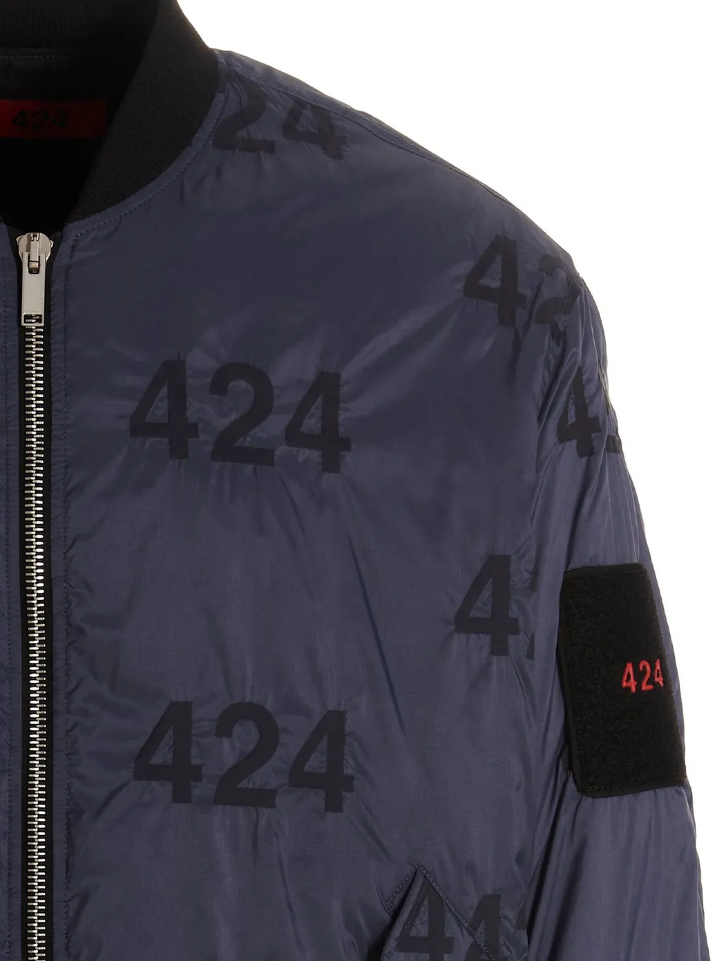 Reversible Emblem Bomber Jacket