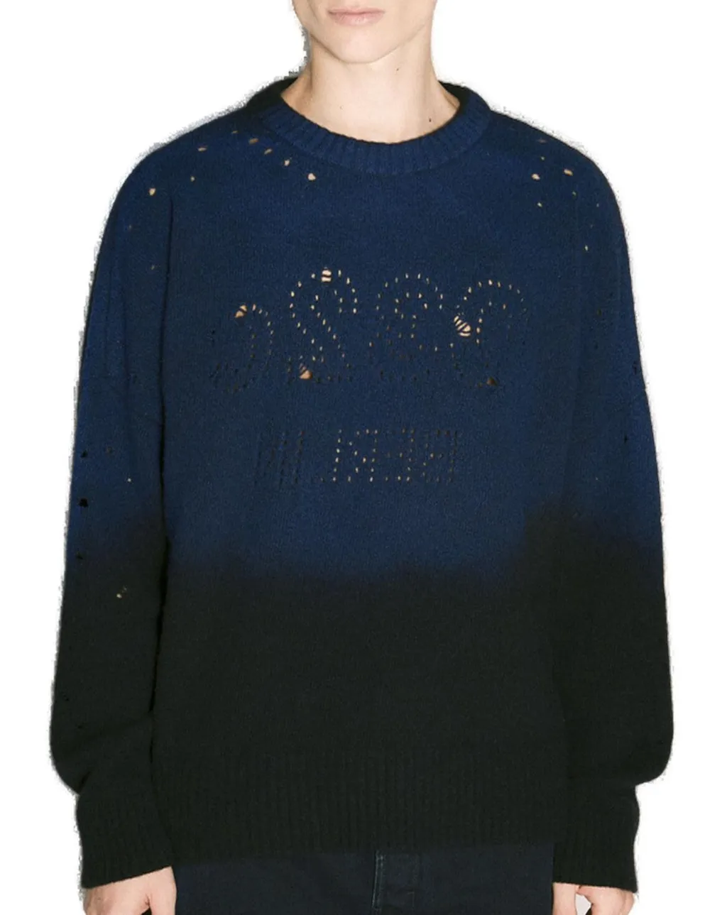 Lazer Selfie Distressed Jumper