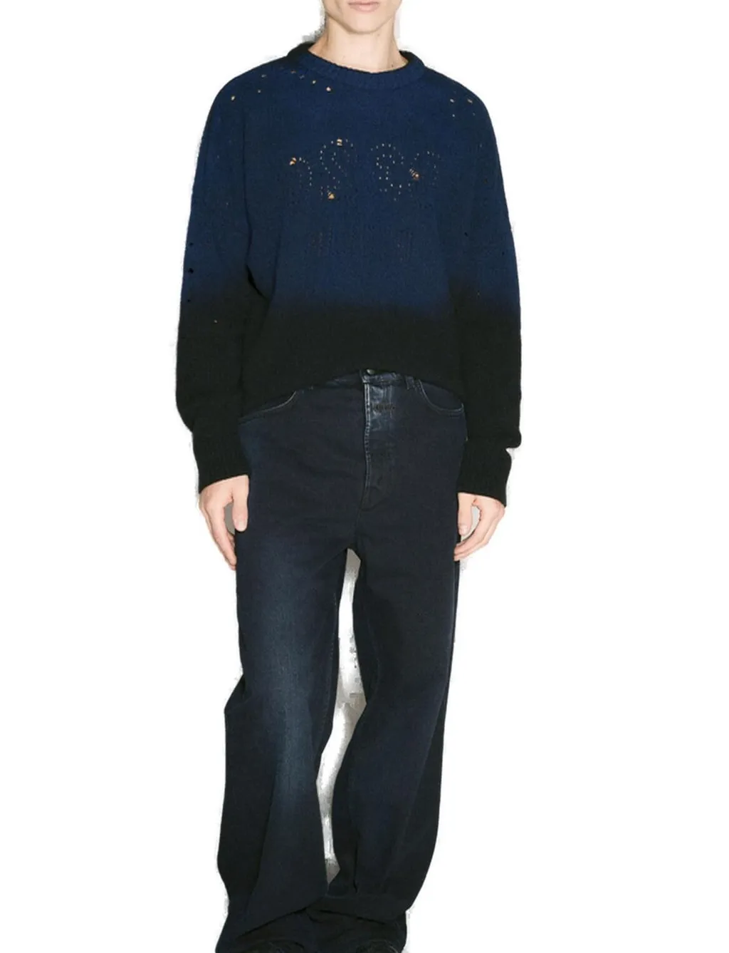 Lazer Selfie Distressed Jumper