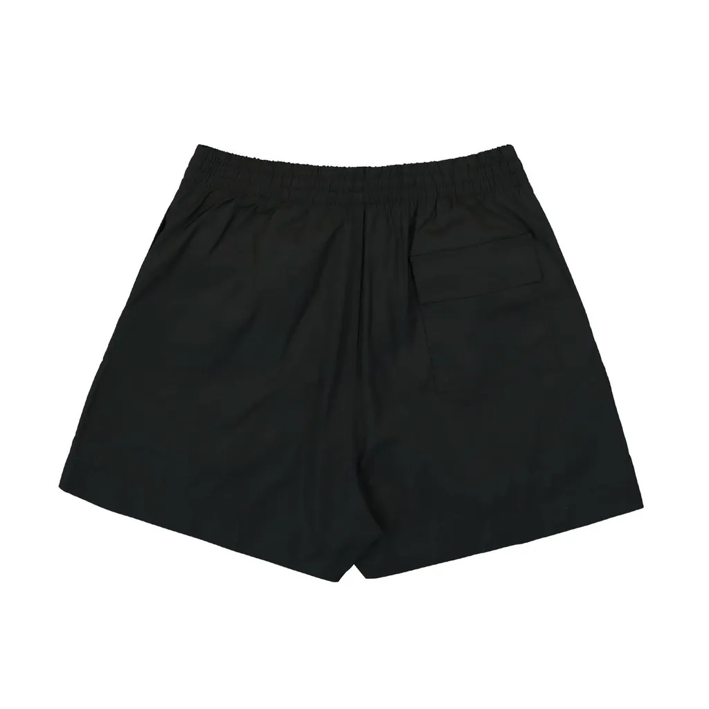 Logo Embroidered Drawstring Swim Shorts