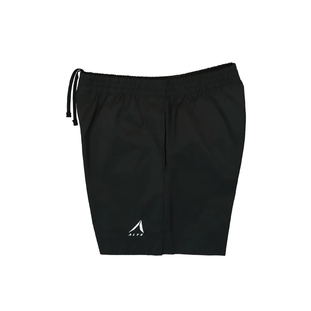 Logo Embroidered Drawstring Swim Shorts