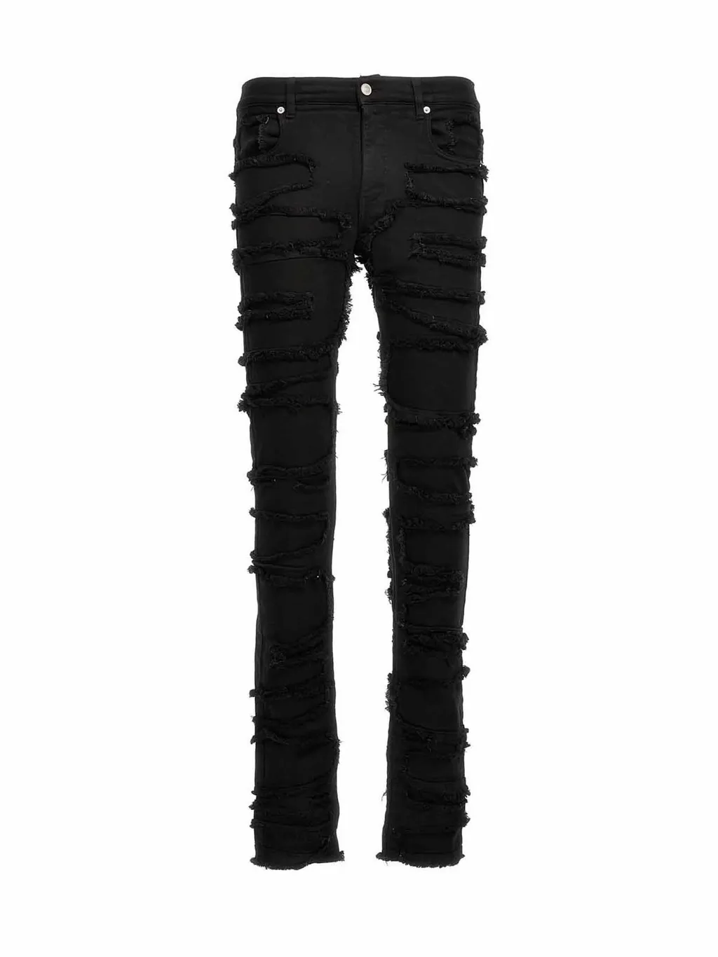 Distressed Skinny Cut Jeans