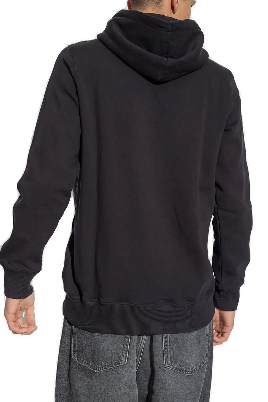 Logo Printed Drawstring Hoodie