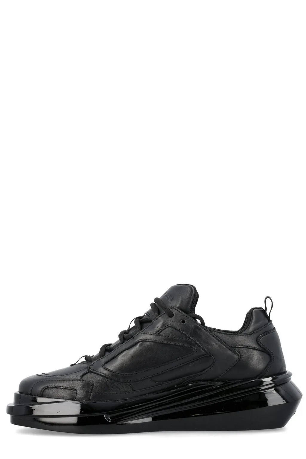 Round Toe Lace-Up Sneakers