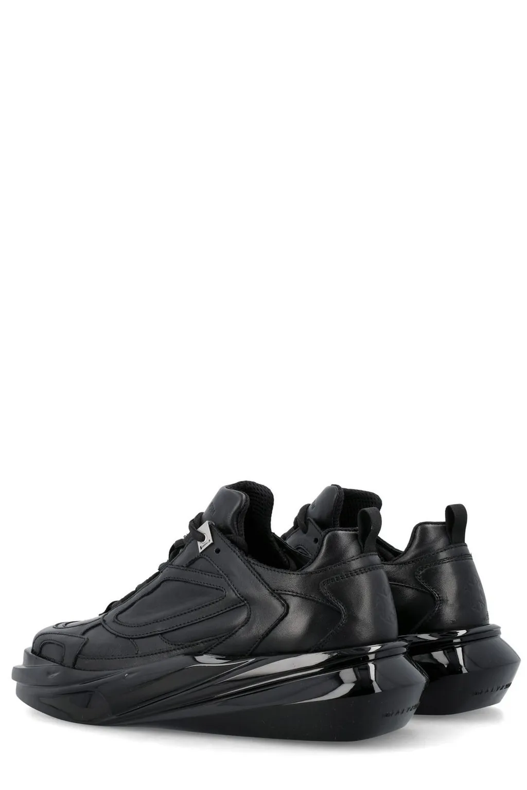 Round Toe Lace-Up Sneakers
