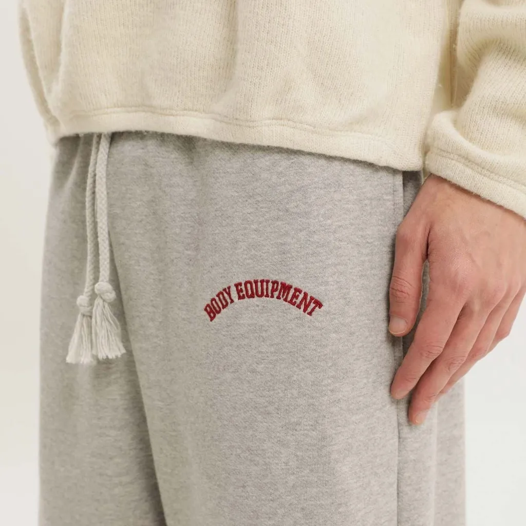 Embroidered Drawstring Pants