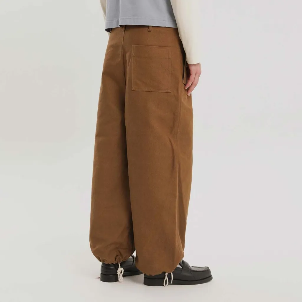 Wide-Leg Cargo Pants
