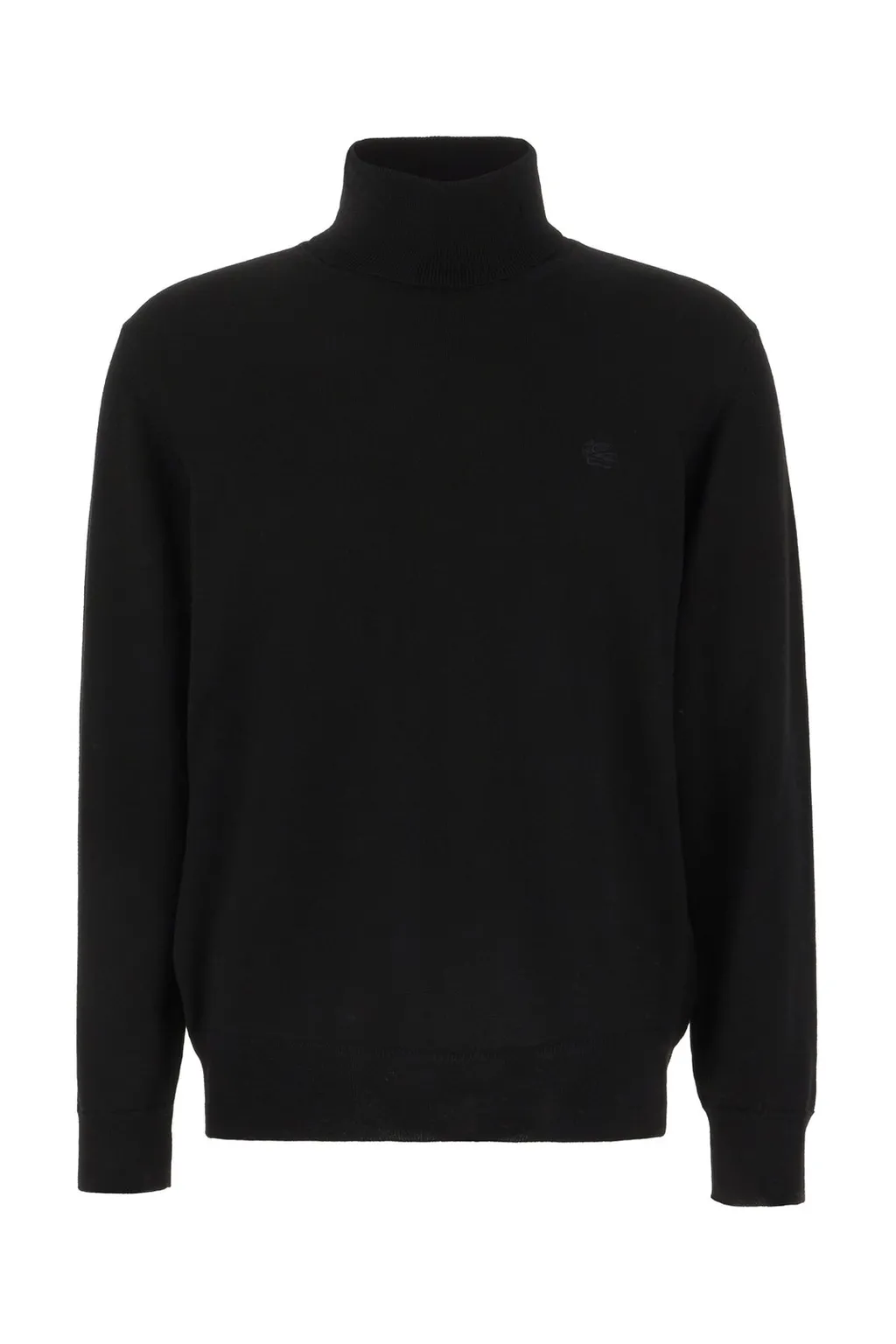 Pegaso Embroidered Turtleneck Jumper