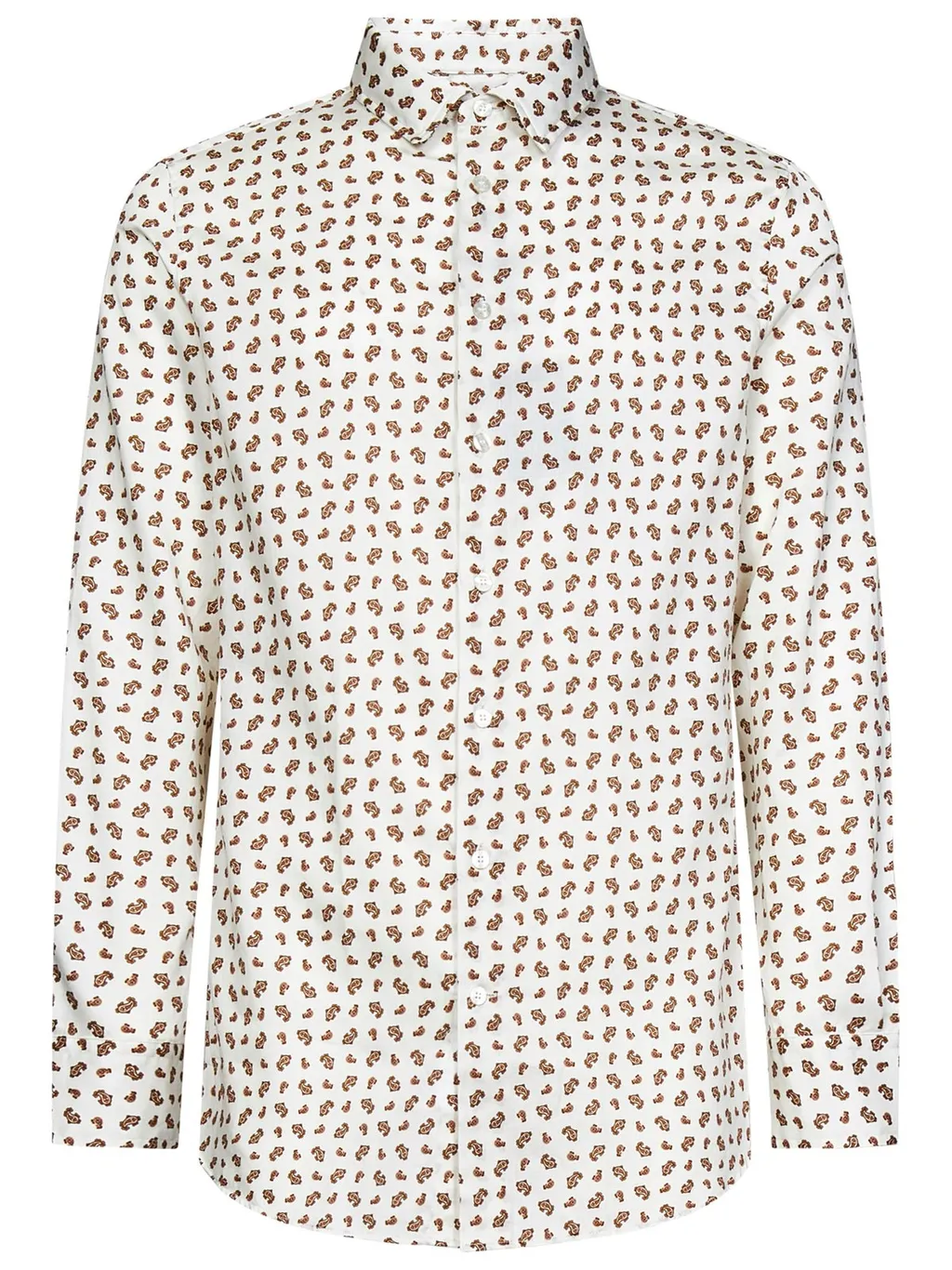 Buttoned Long-Sleeved Shirt