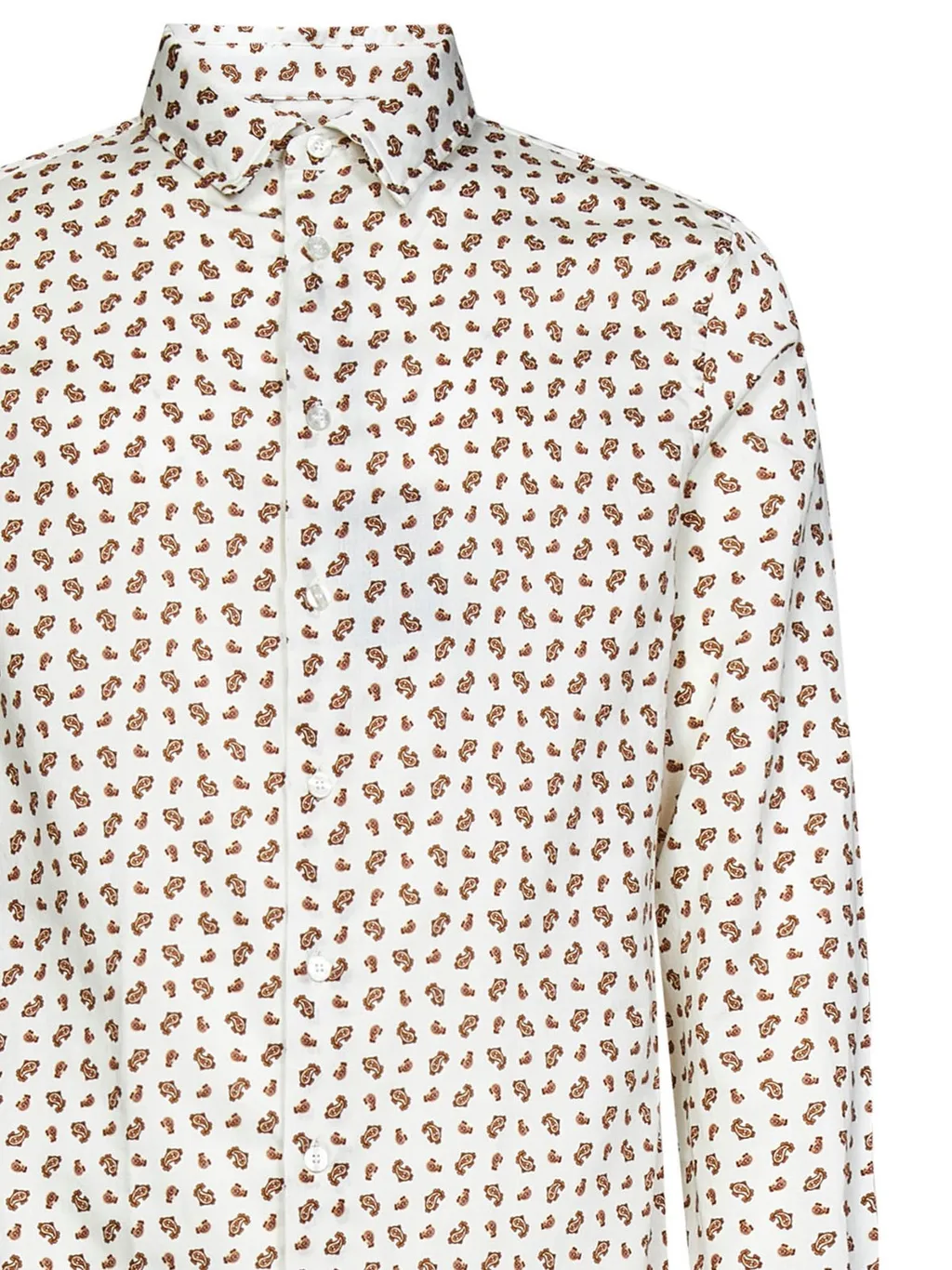 Buttoned Long-Sleeved Shirt