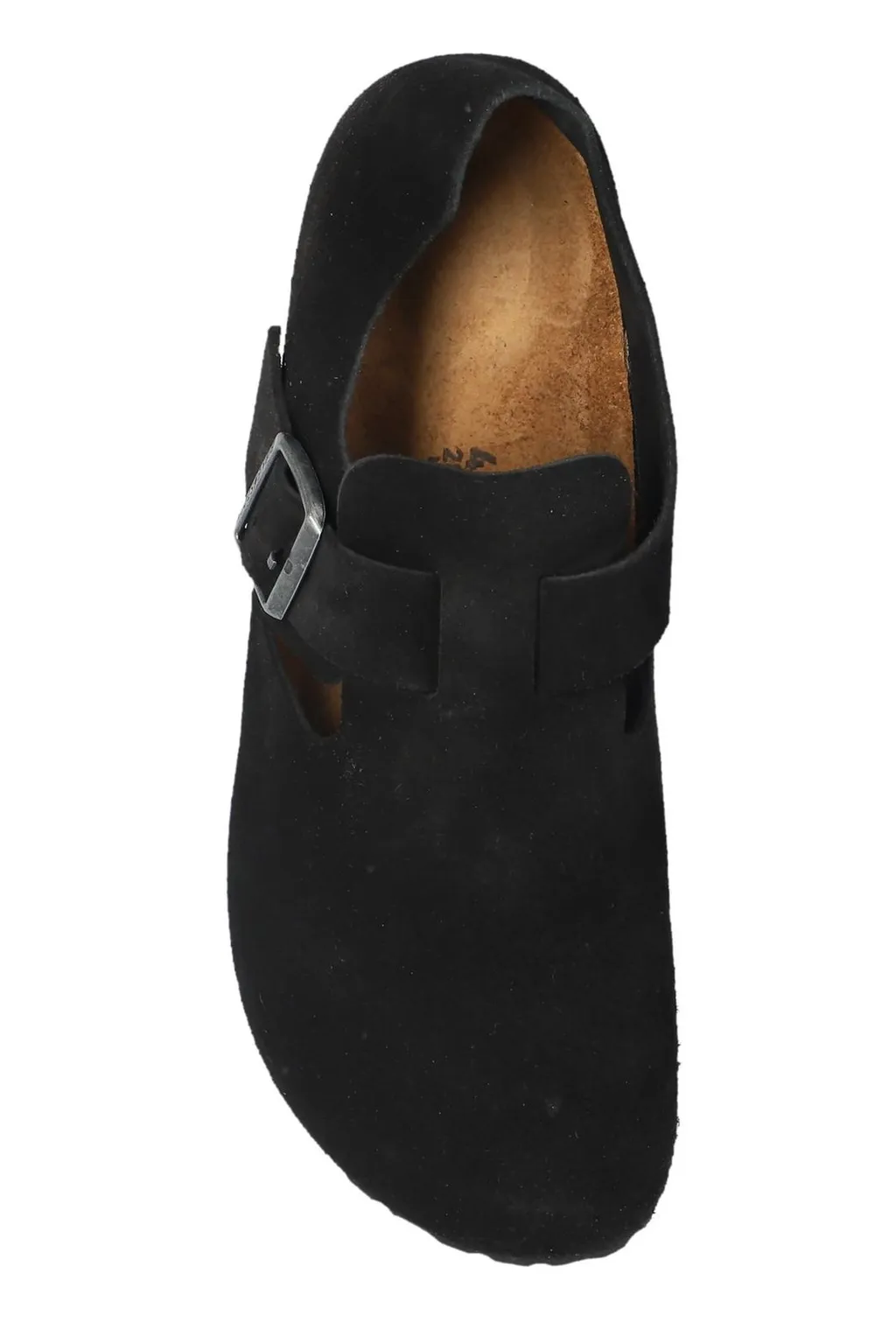 London Bs Buckle Detailed Flat Shoes