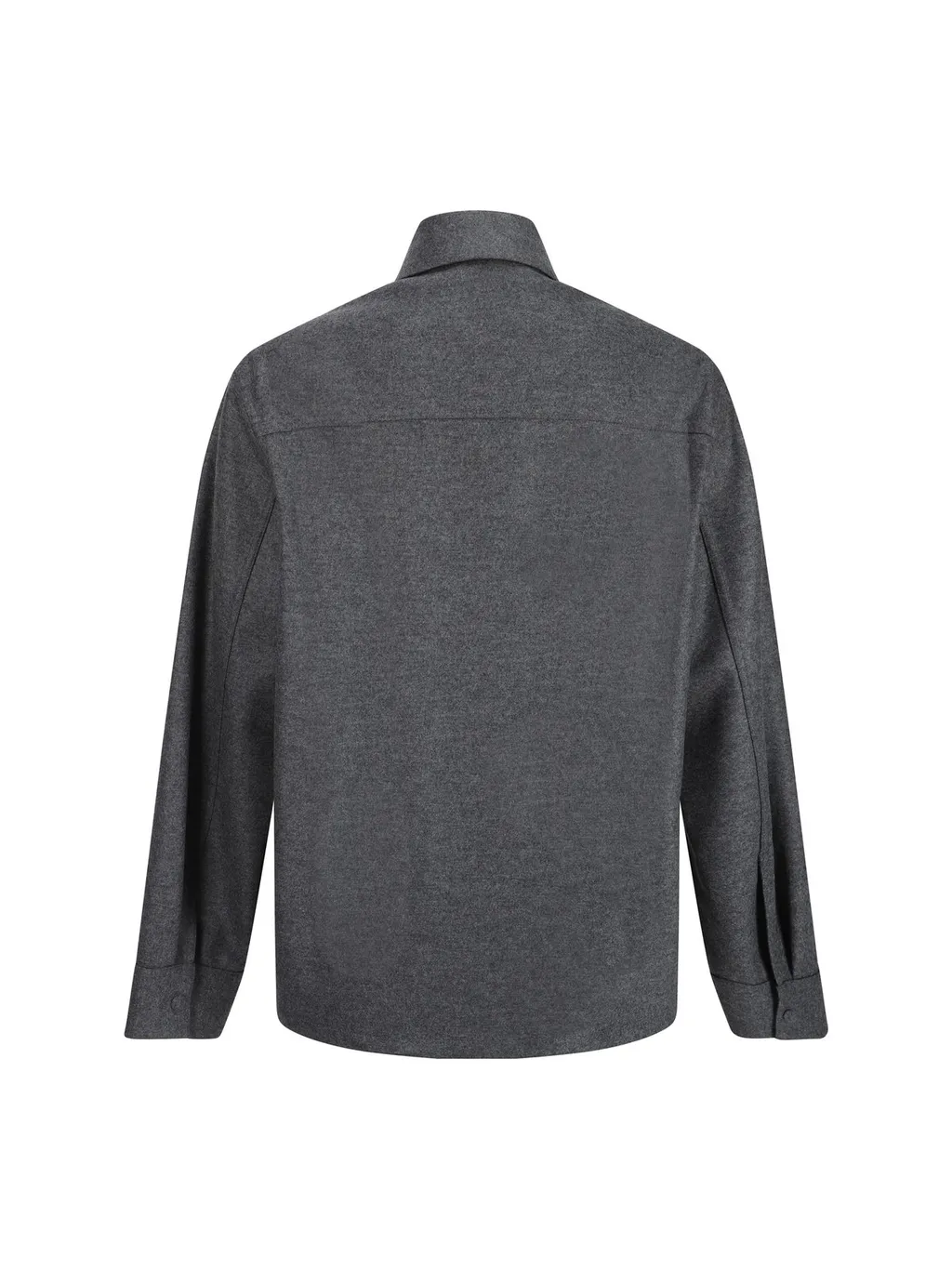 Buttoned Long-Sleeved Shirt
