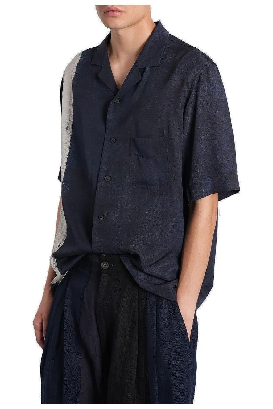 Digital Print Short Sleeve Shirt