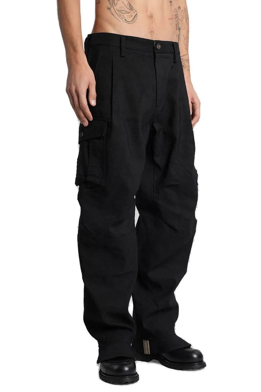 Straight-Leg Cargo Pants