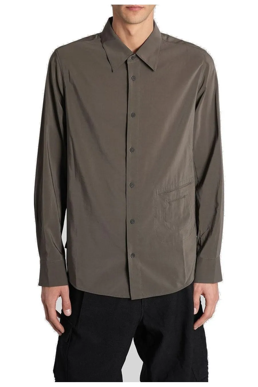 Curved Hem Shirt
