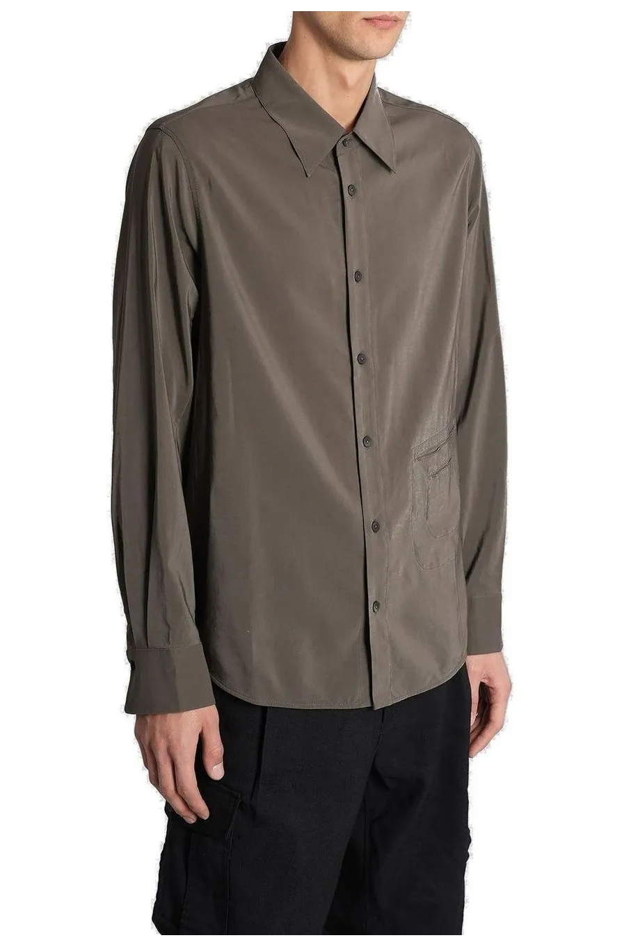 Curved Hem Shirt