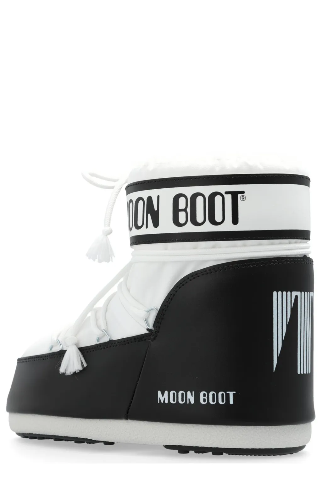 Icon Logo Printed Lace-Up Boots