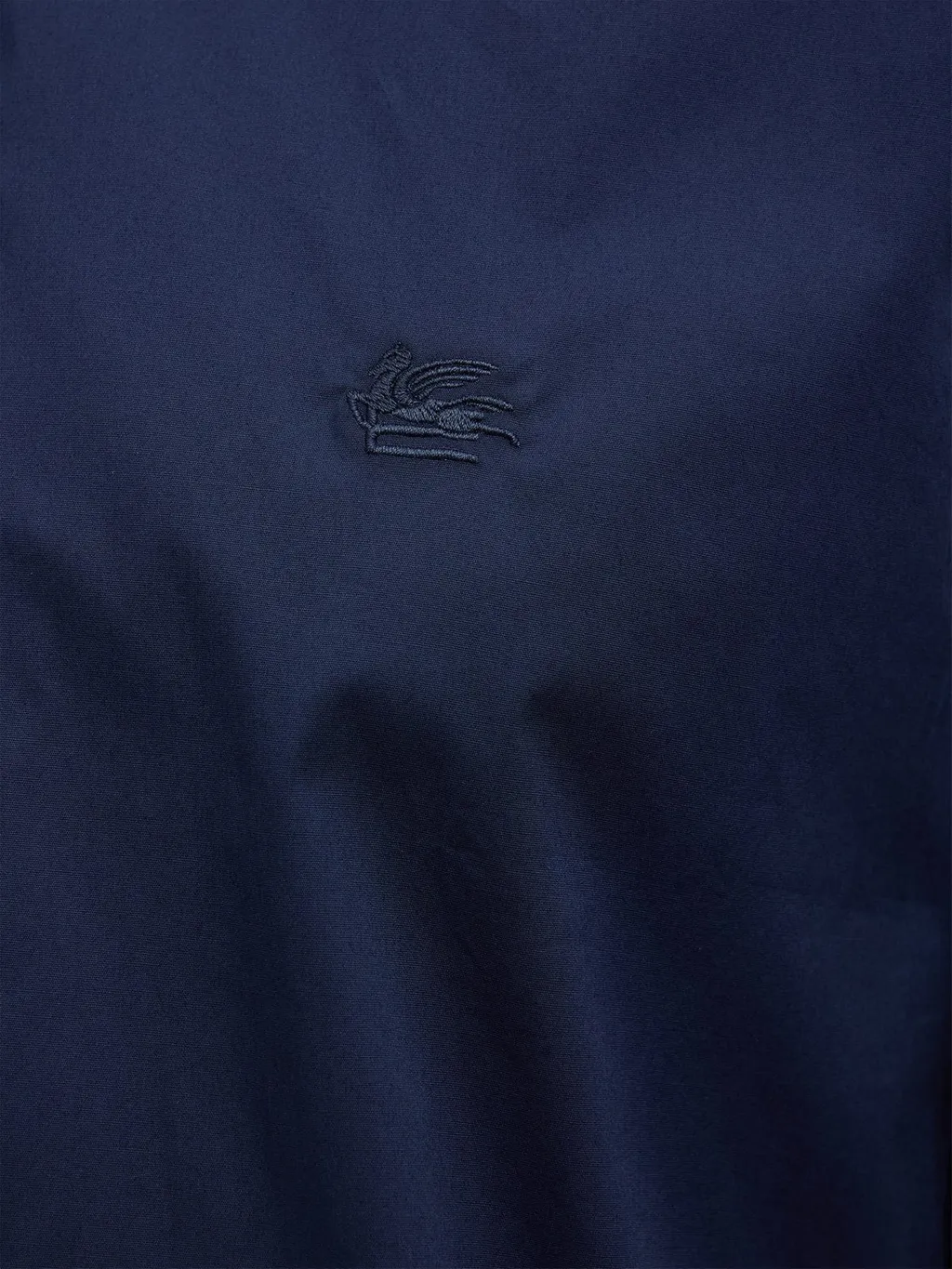 Pegaso Embroidered Buttoned Poplin Shirt
