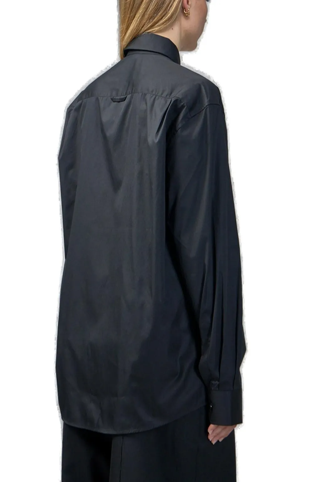 Long Sleeved Buttoned Classic Shirt