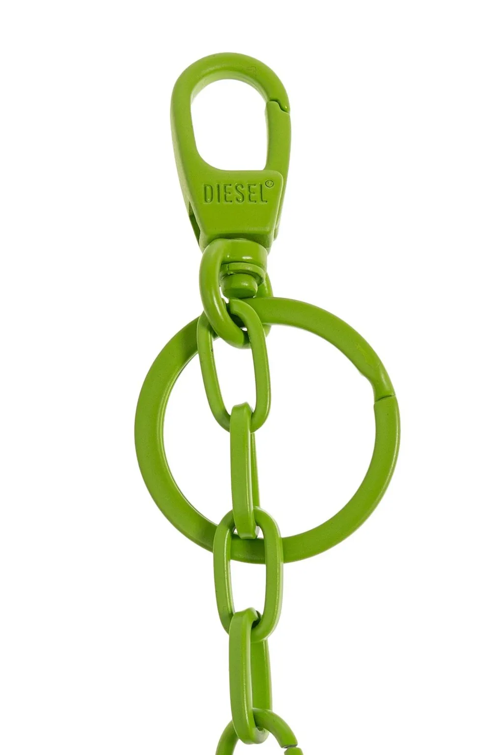 Oval-D Charm Keyring