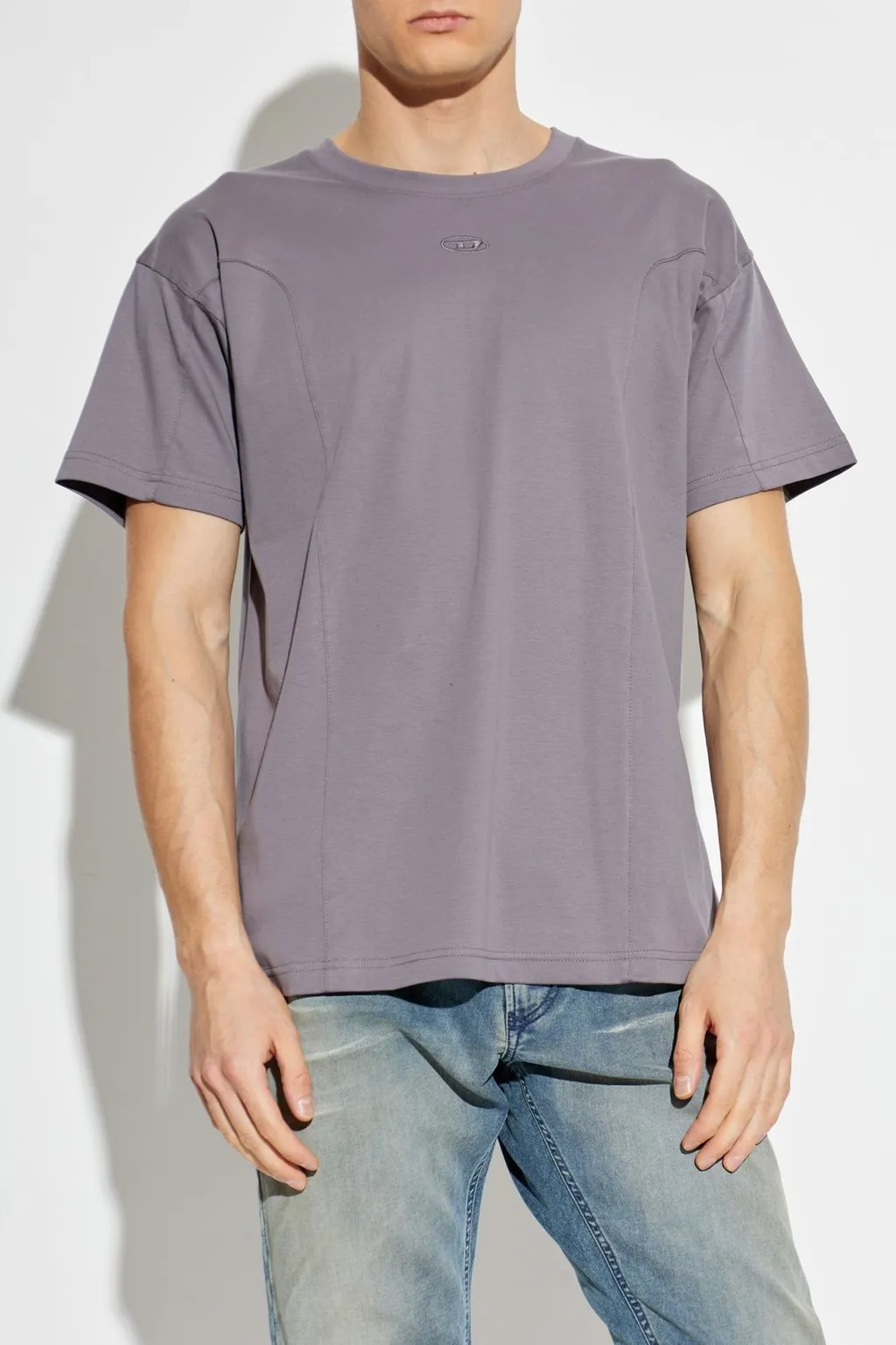 Oval-D Embroidered Crewneck T-Shirt