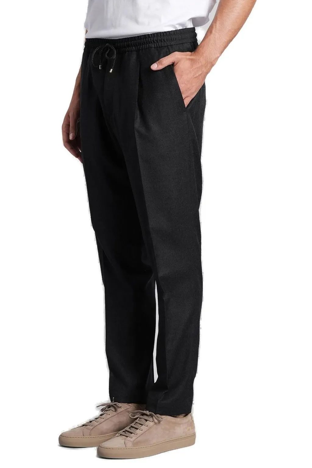 Naviglios-Flannel American Pocket Trousers