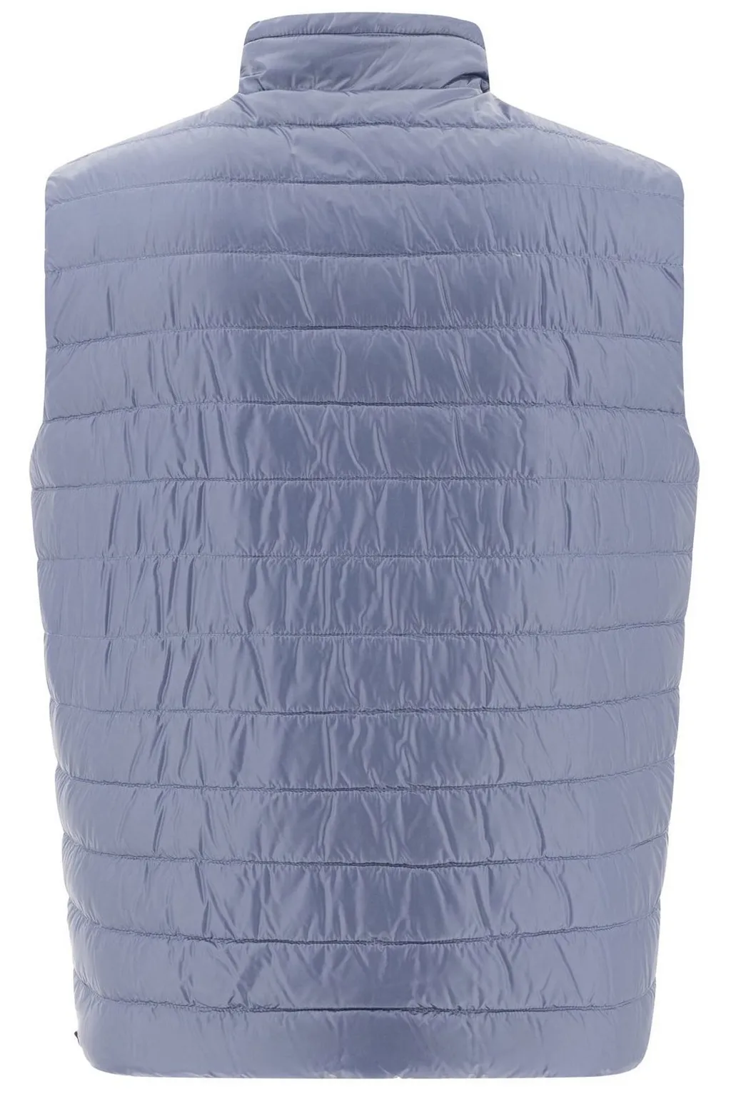 Zipped Quilted Reversible Down Gilet