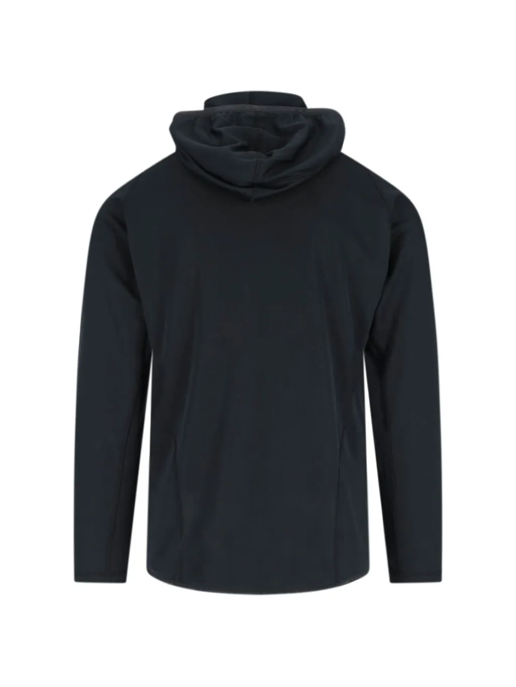 Long Sleeved Logo Printed Hoodie