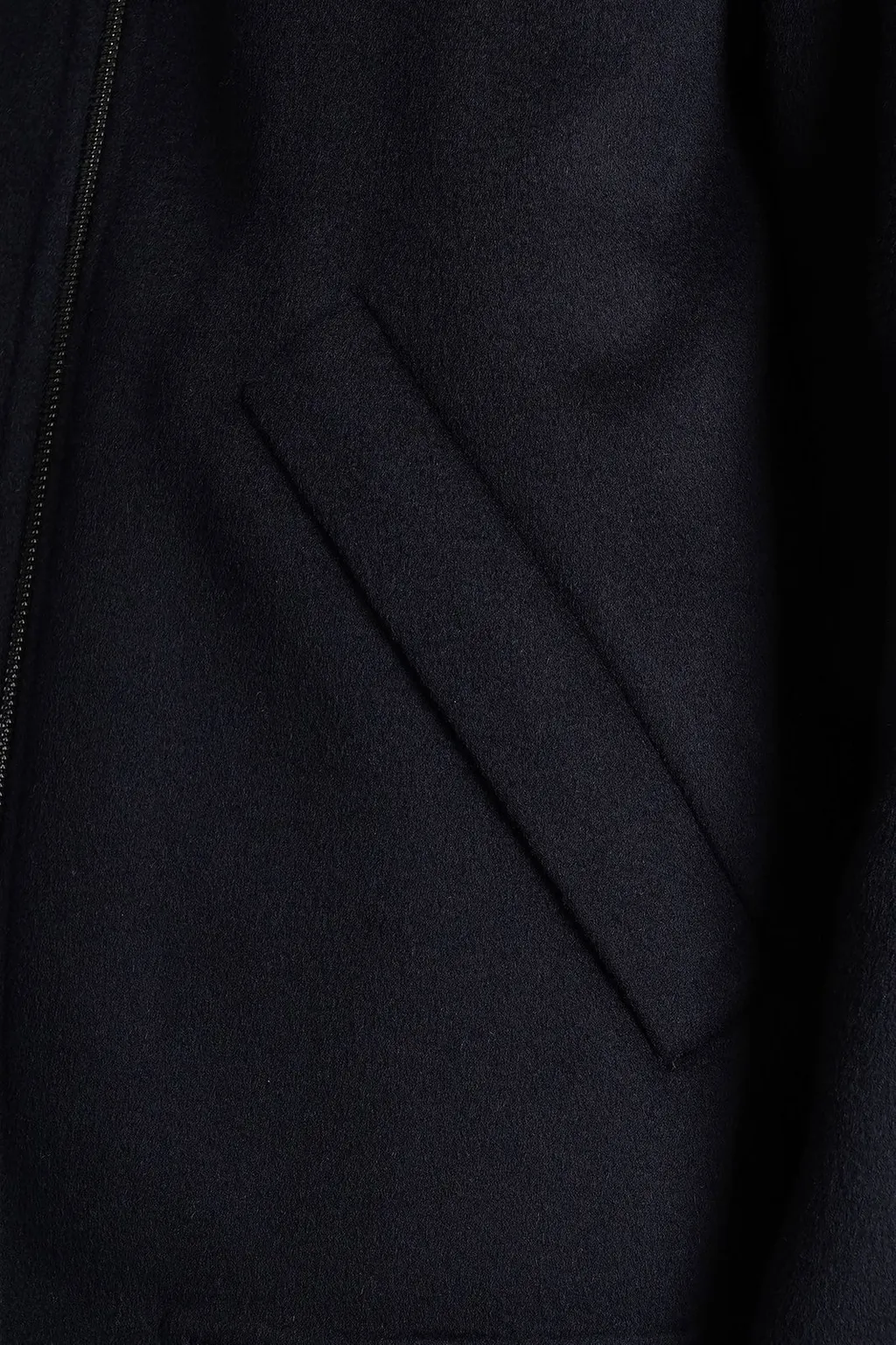 Zipped Bomber Jacket